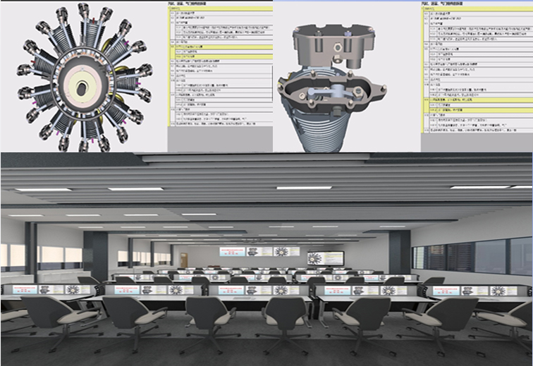 活塞式航空發(fā)動(dòng)機(jī)交互式3D仿真教學(xué)與訓(xùn)練系統(tǒng)